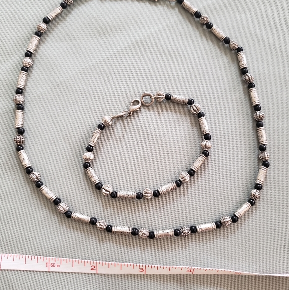 Vintage Antique Necklace Bracelet Set